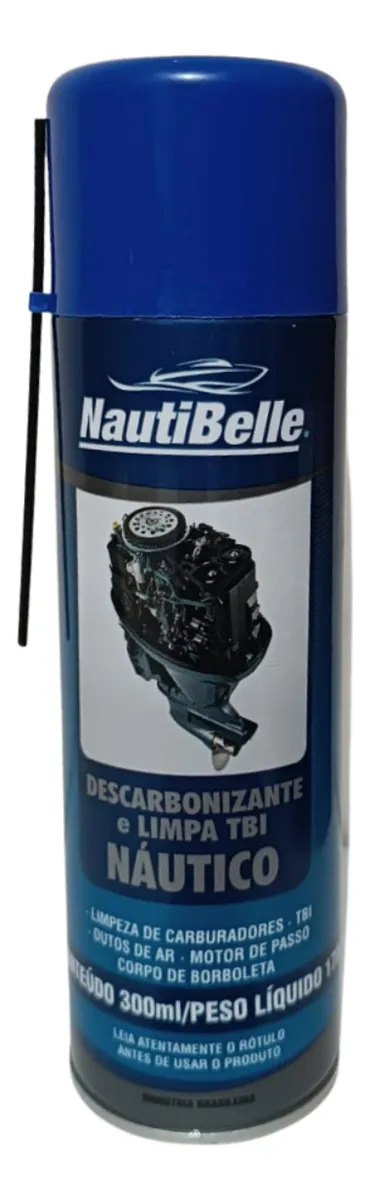 Descarbonizante Spray Nautibelle 300ml para motor de barco
